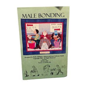 Male Bonding Quilt Pattern 1998 Jukebox Kelly Gallagher-Abbott Lura Schwarz S.